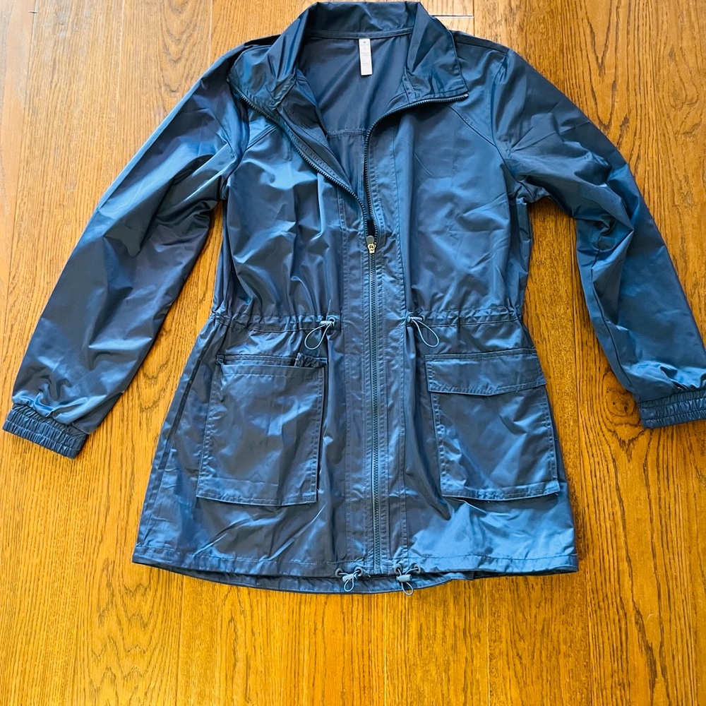 Apana Navy Utility Anorak Jacket